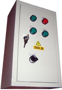 Щит управления противопожарным вентилятором и клапаном AIRS ЩУВК-П-380-7,5
