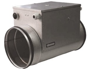 Круглый канальный электрический нагреватель Komfovent ARDHE-315-3 (-30..0)/(0...+30)