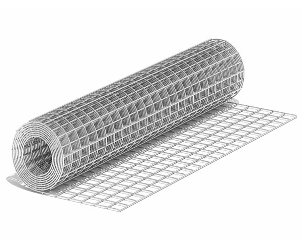 Оцинкованная сетка в рулонах 1,4 12,5x25