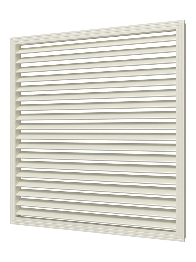 Экран радиаторный ПР фланец 600х600 пластик айвори ERA