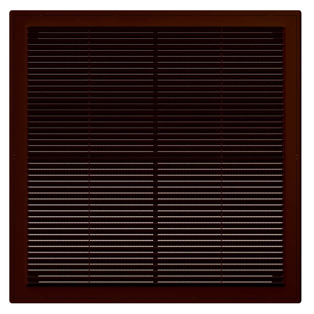 Решетка вентиляционная Р сетка разъемная 300х300 пластик Brown ERA