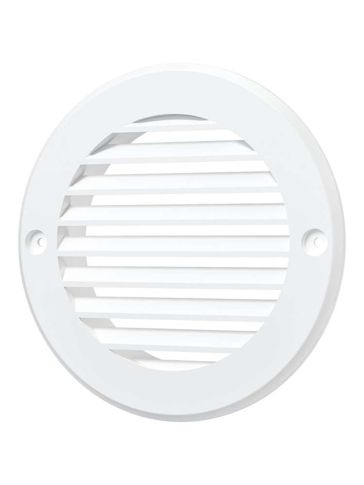 Решетка вентиляционная ARK фланец D100 D136 пластик AURAMAX