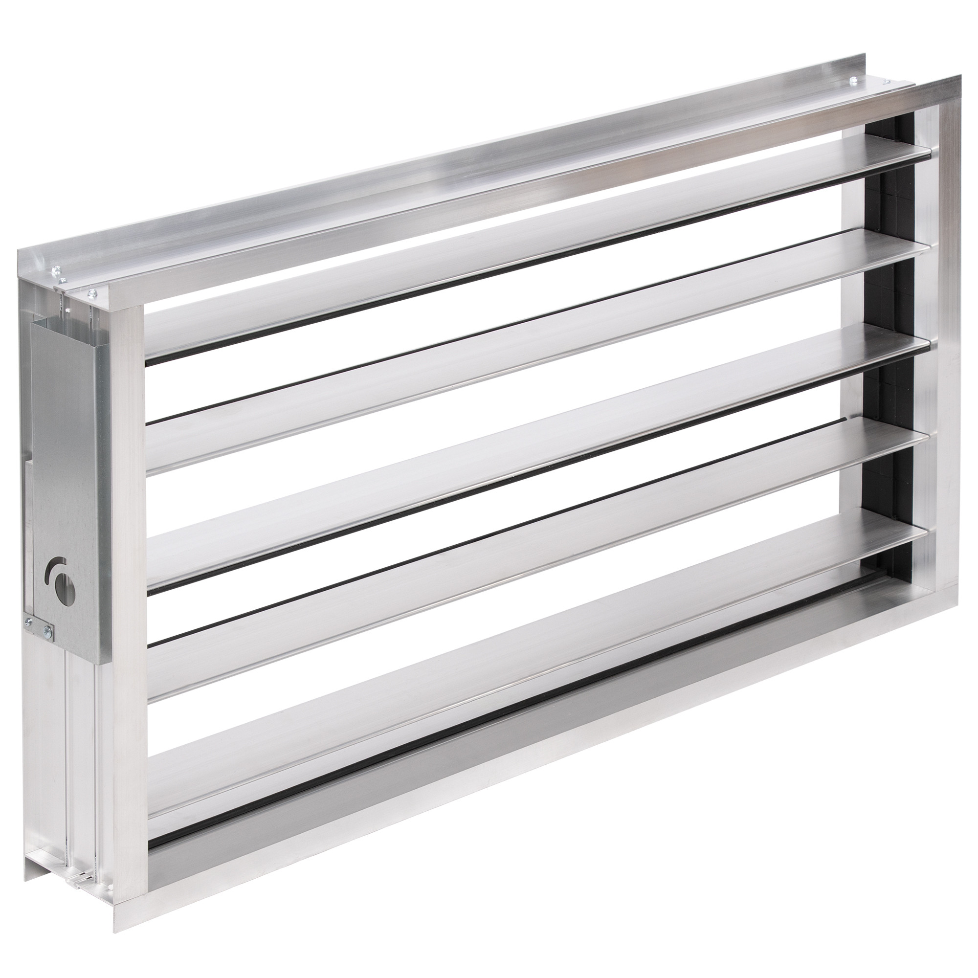 Клапан воздушный SHUFT DRr 450х450 с подставкой под электропривод