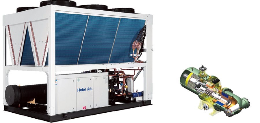Винтовой чиллер Haier CI0790PANH с воздушным охлаждением