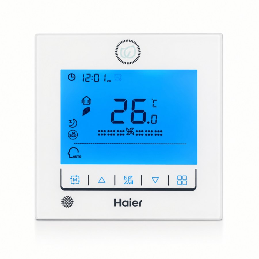 Проводной пульт к канальным фанкойлам Haier HW-CB101ADK Проводной пульт к канальным фанкойлам Haier HW-CB101ADK
