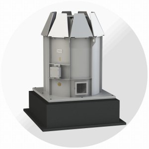 Вентилятор дымоудаления ВОФ-ДУ №9, Ø900 мм