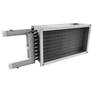 Водяной нагреватель для прямоугольных каналов ZILON ZWS 400x200-2
