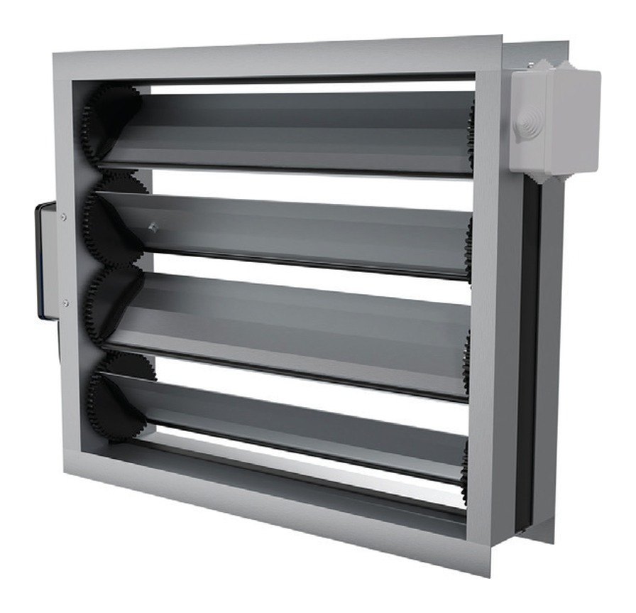 Воздушный клапан с электроподогревом ВКп 400×1400 Воздушный клапан с электроподогревом ВКп 400×1400